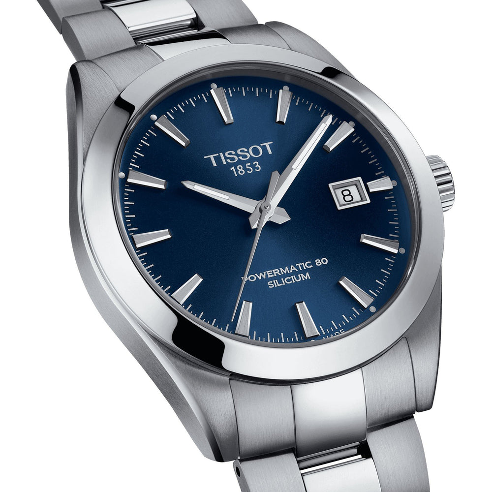 Tissot orologio uomo Gentleman Powermatic 80 Silicium 40mm automatico acciaio T127.407.11.041.00 - Gioielleria Capodagli