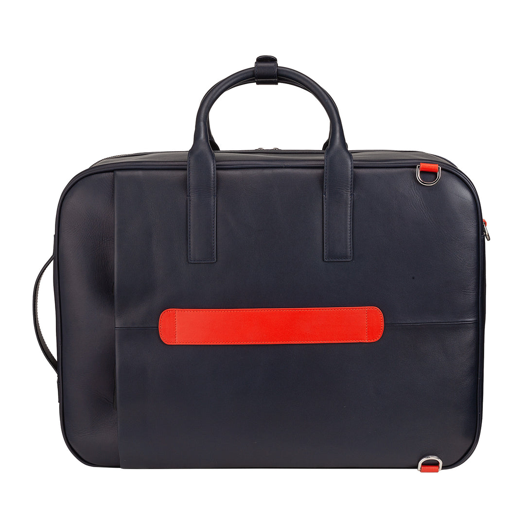 DuDu उच्च गुणवत्ता वाले चमड़े की महिला में पुरुषों के लिए यात्रा सूटकेस, 33 -लिटर यात्रा बैकपैक, हाथ सामान, ज़िप काज के साथ कंधे का बैग