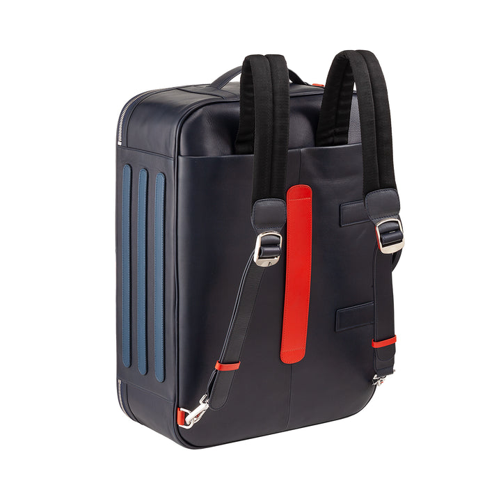 DuDu उच्च गुणवत्ता वाले चमड़े की महिला में पुरुषों के लिए यात्रा सूटकेस, 33 -लिटर यात्रा बैकपैक, हाथ सामान, ज़िप काज के साथ कंधे का बैग