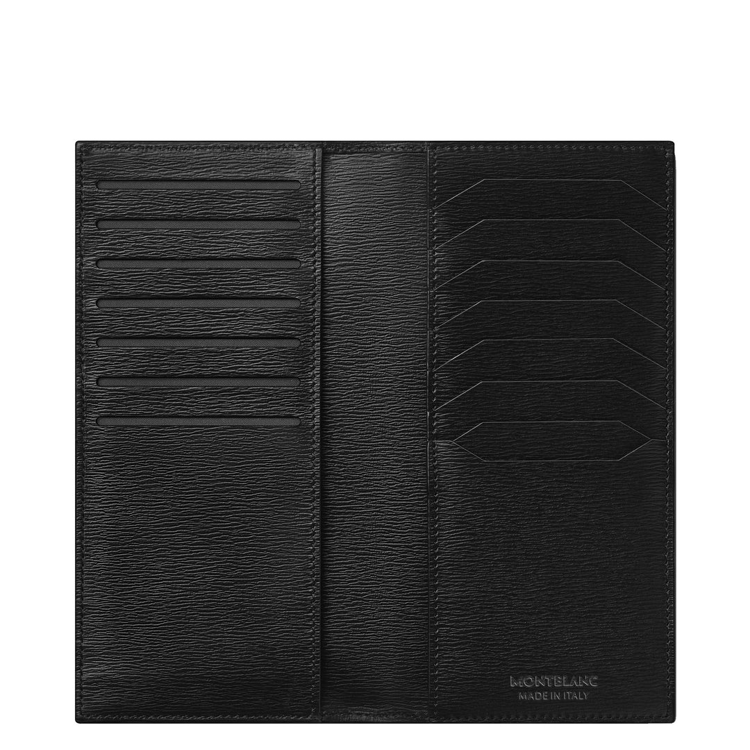 Montblanc लंबे बटुआ 15 डिब्बे Meisterst ⁇ ck 4810 काला 129247