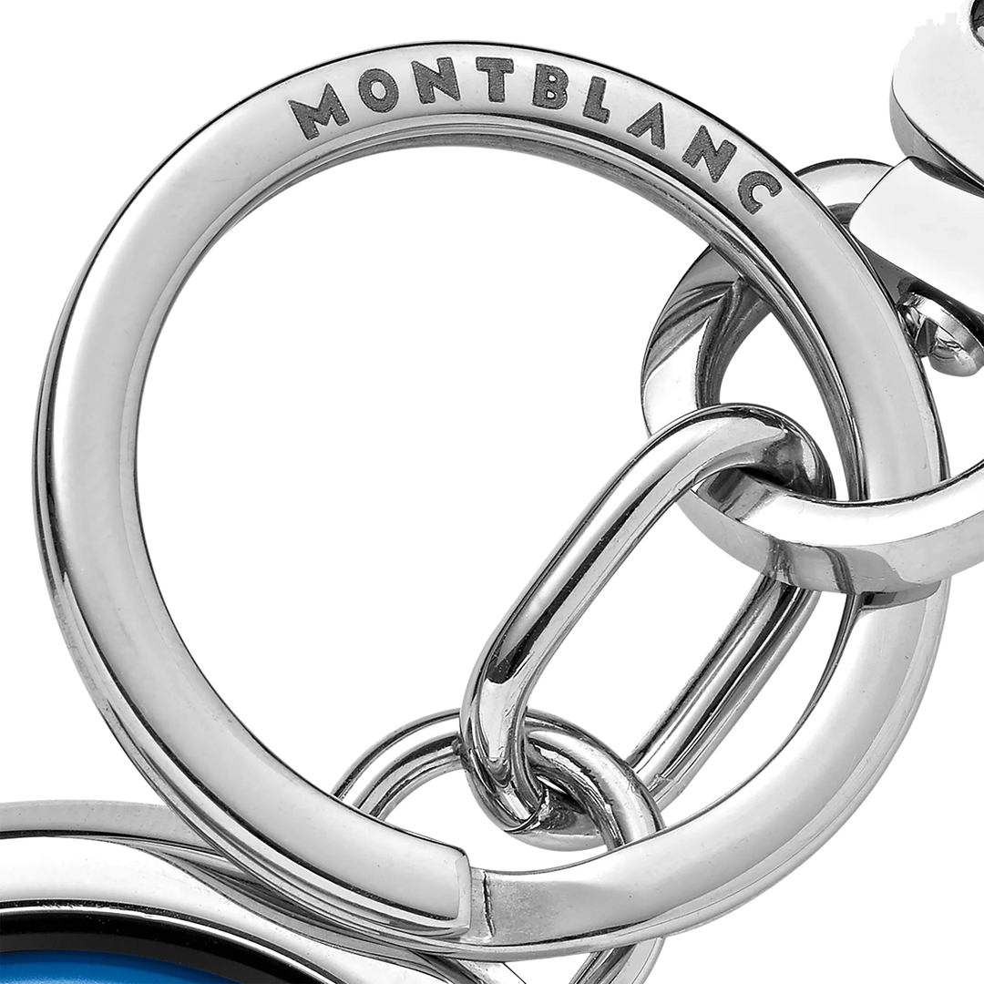 Montblanc Keychains के साथ प्रतीक बदल जाता है Meisterst ⁇ ck नीले 128743