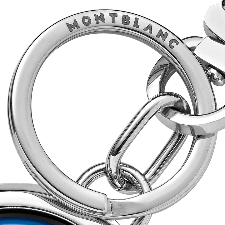 Montblanc Keychains के साथ प्रतीक बदल जाता है Meisterst ⁇ ck नीले 128743