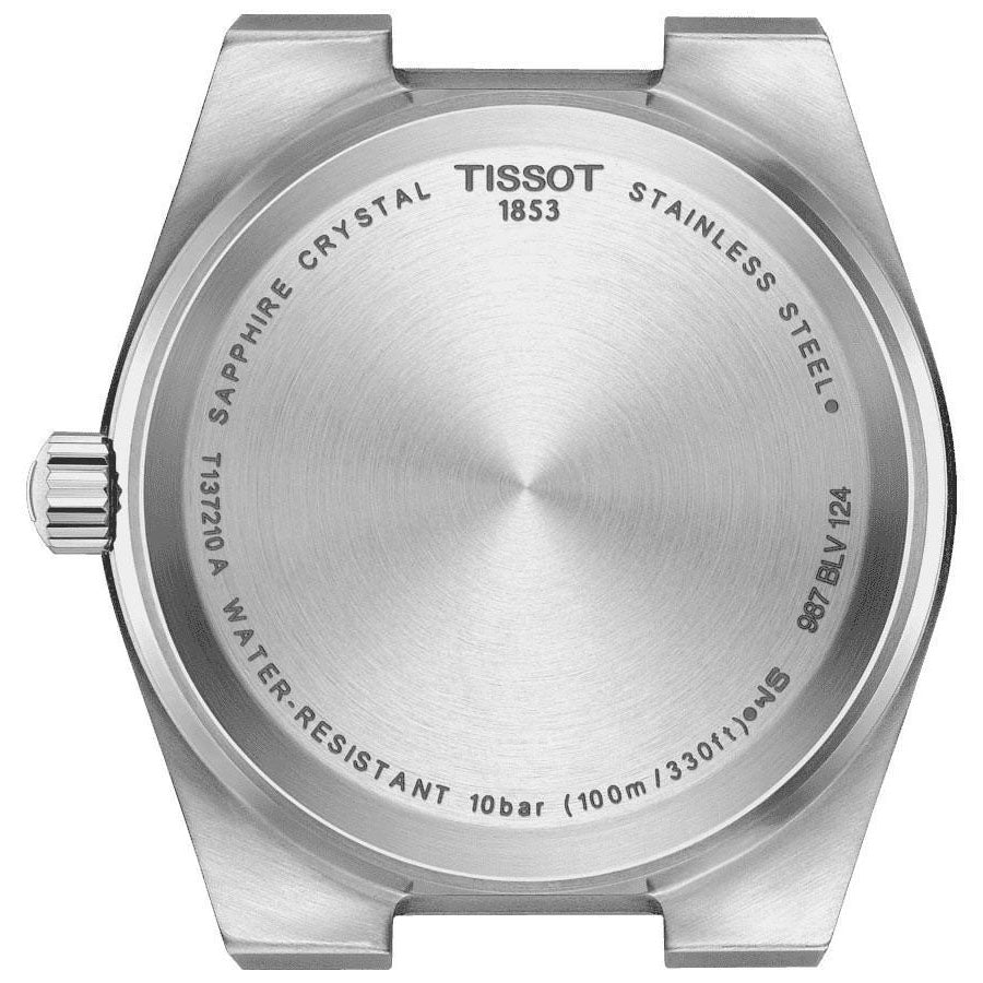 Tissot घड़ी PRX ग्रीन 35 मिमी क्वार्ट्ज स्टील T137.210.11.081.00