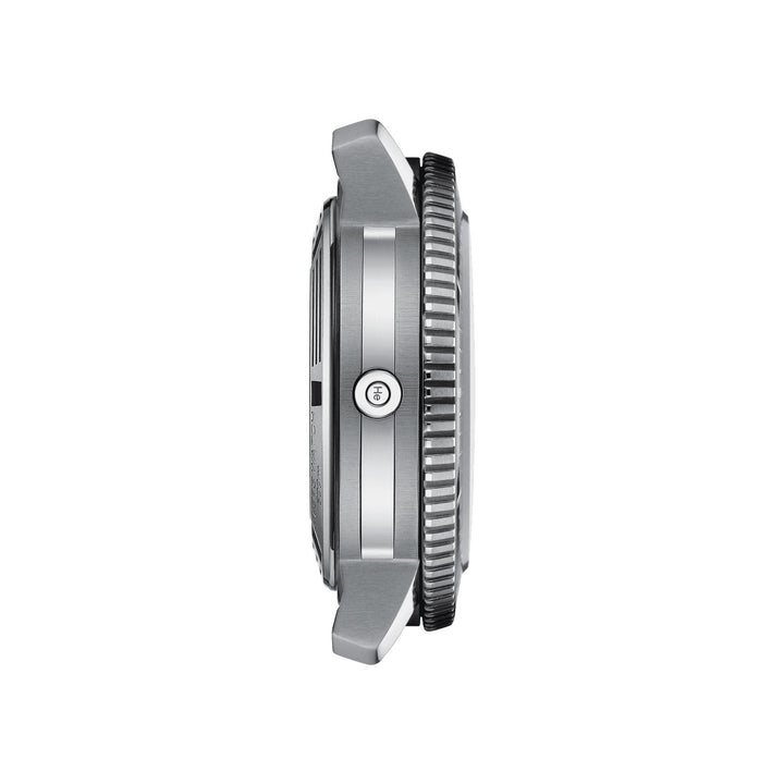 Tissot घड़ी Seastar 2000 व्यावसायिक Powermatic 80 46 मिमी काला स्वत: स्टील T120.607.17.441.00
