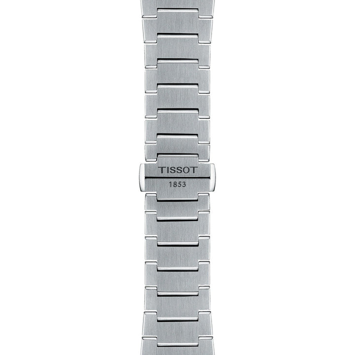 Tissot घड़ी PRX स्वचालित क्रोनोग्रफ़ 42 मिमी नीला स्वचालित स्टील T137.427.11.041.00